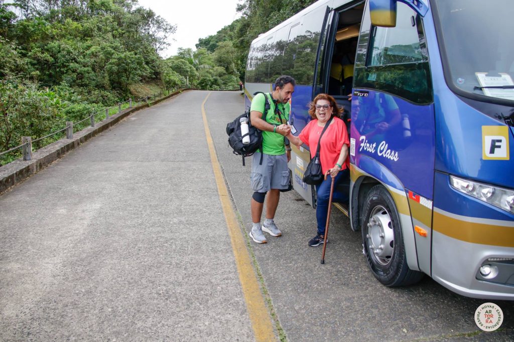 Estrada Velha com transporte